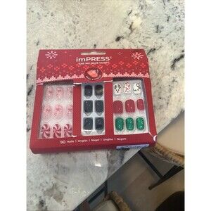 Kiss Impress Nails- 90 Nails Seasonal